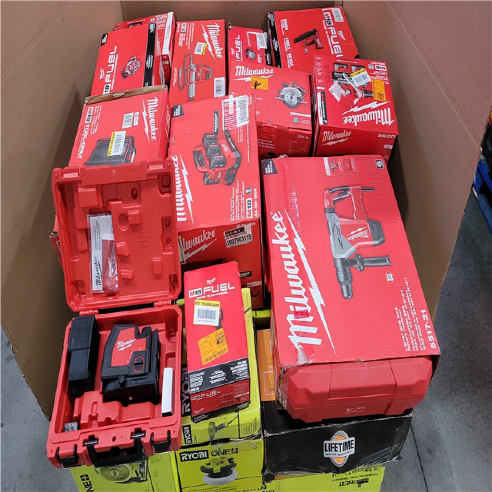 CALIFORNIA AS-IS TOOL PALLET