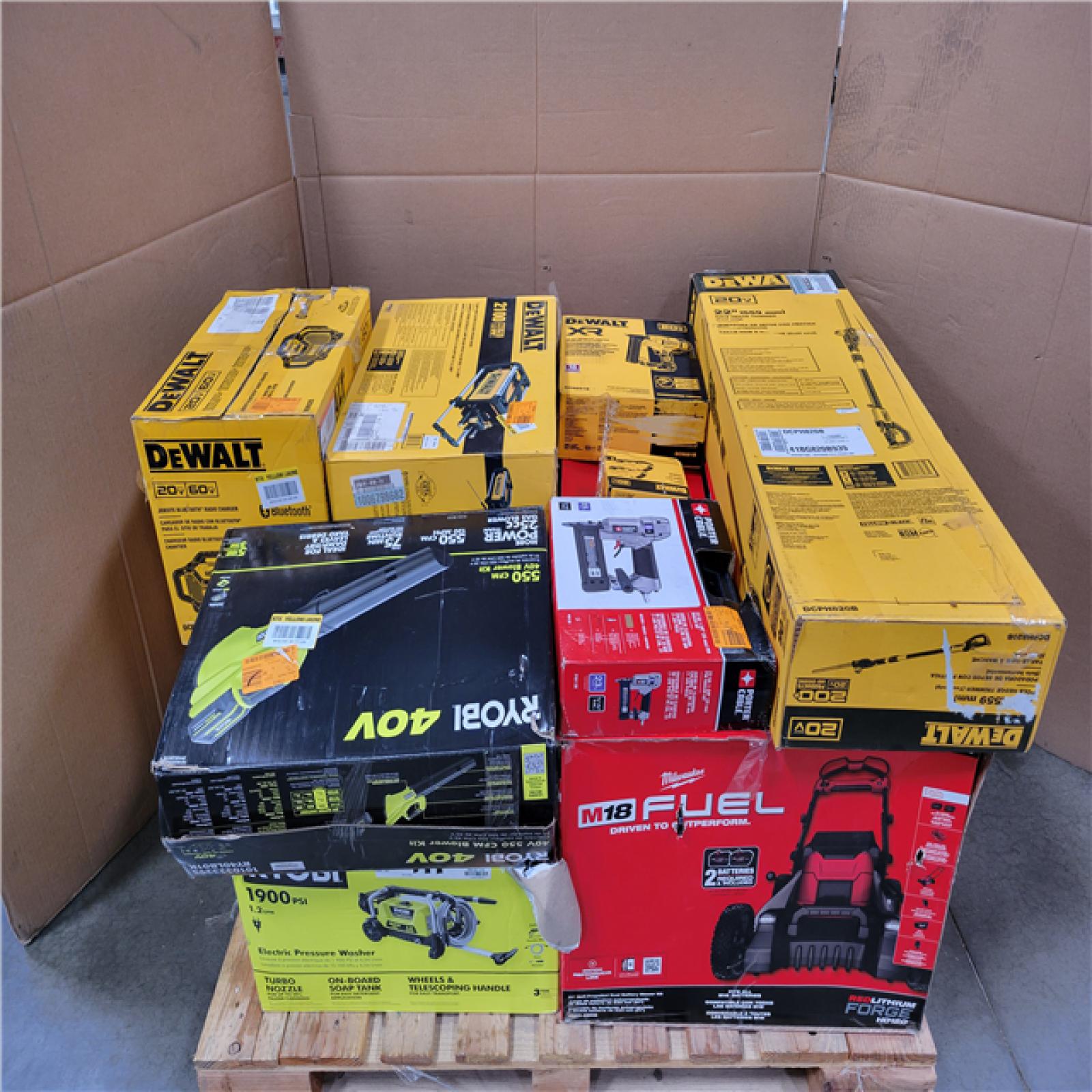 CALIFORNIA AS-IS TOOL PALLET