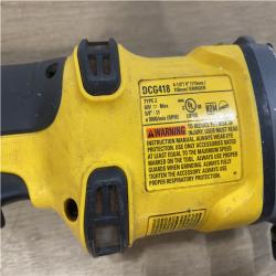 AS-IS DEWALT FLEXVOLT 60V Cordless 7 in. Angle Grinder (Tool-Only)