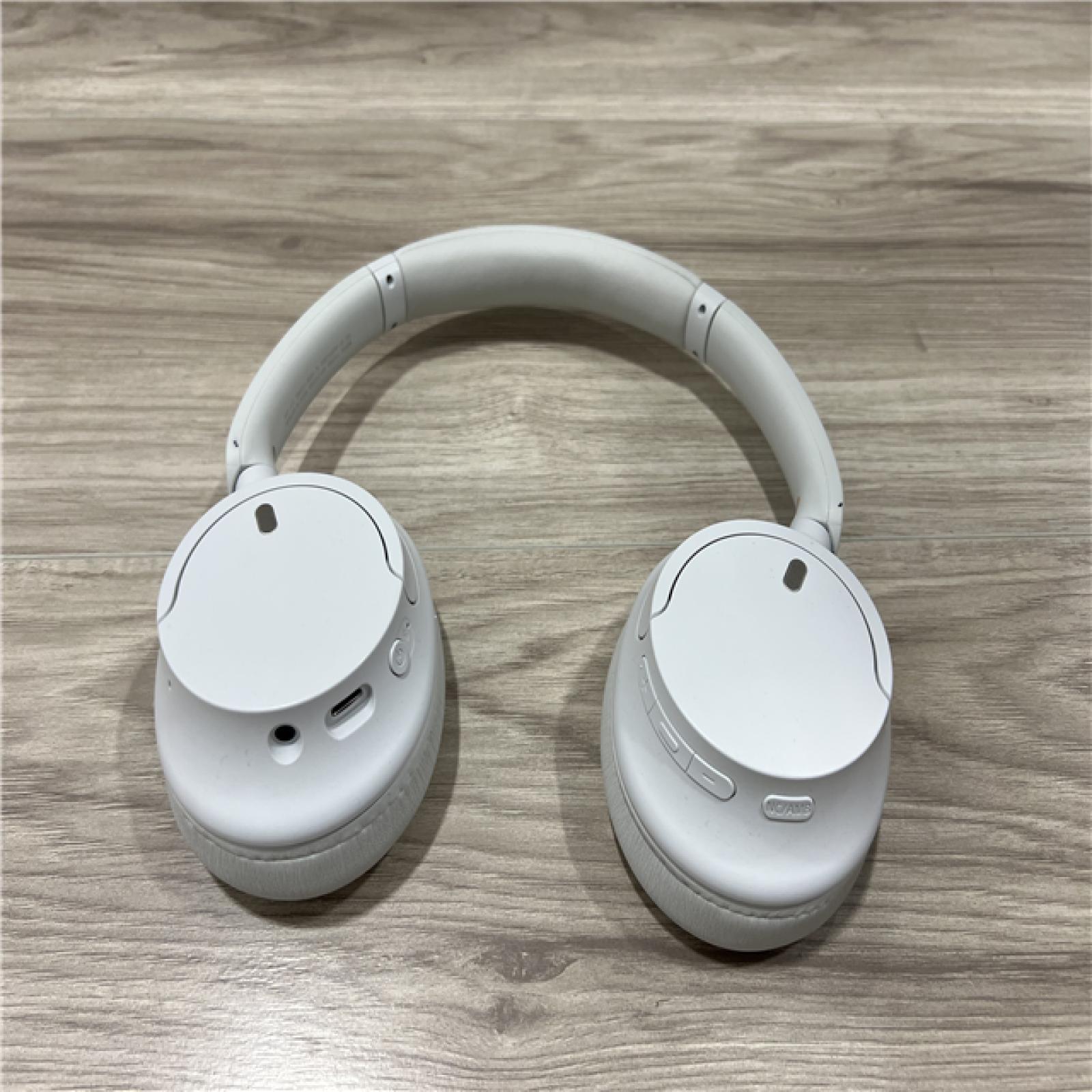 AS-IS Sony WHCH720N Bluetooth Wireless Noise-Canceling Headphones - White