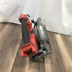 AS-IS Milwaukee  FUEL 18V Lithium-Ion Brushless Cordless 7-1/4 in. Circular Saw (Tool-Only)