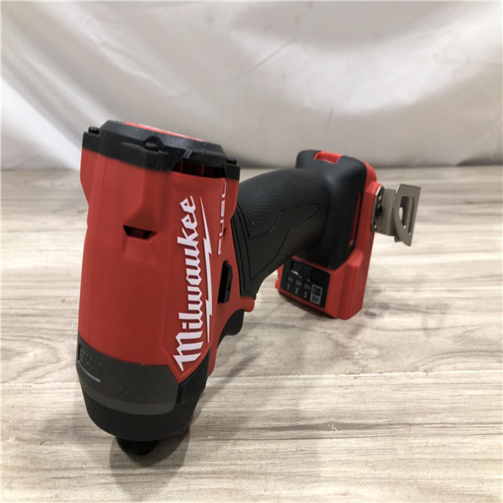 AS-IS Milwaukee FUEL 18V Lithium-Ion Cordless 1/4 in. Hex Impact Driver (Tool-Only)