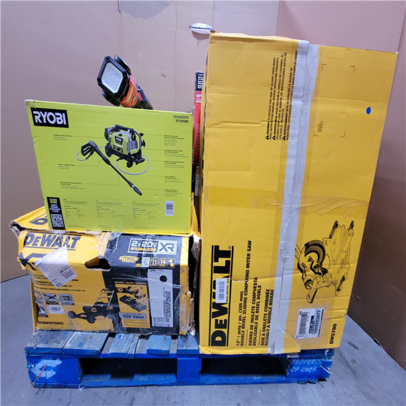 CALIFORNIA AS-IS TOOL PALLET