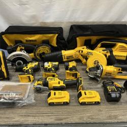 AS-IS DEWALT 20-Volt Max Lithium-Ion (10-Tool) Cordless Combo Kit