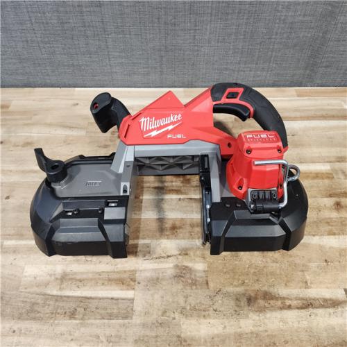 HOUSTON LOCATION - AS-IS Milwaukee FUEL 18V Lithium-Ion Brushless Cordless Deep Cut Band Saw (Tool-Only)