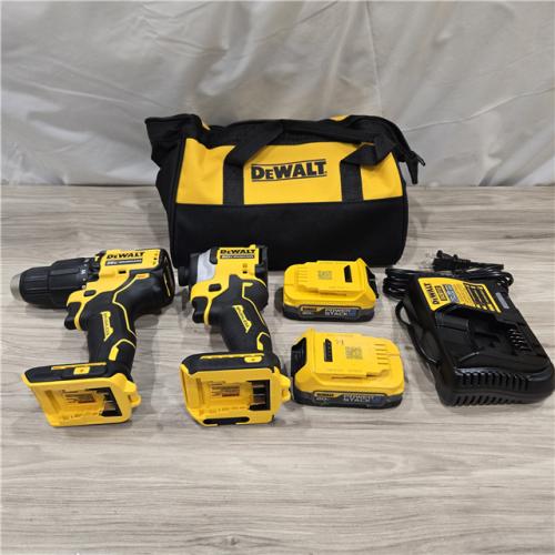AS-IS DEWALT 20V MAX Cordless 2 Tool Combo Kit