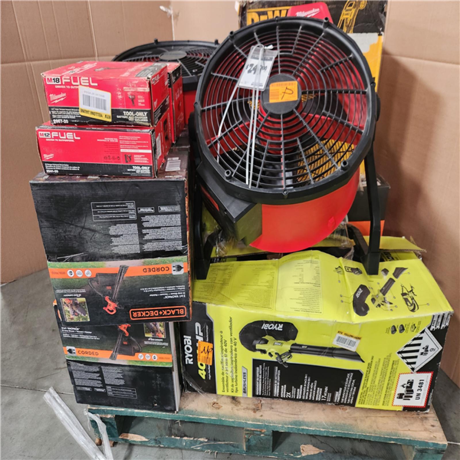 CALIFORNIA AS-IS TOOL PALLET