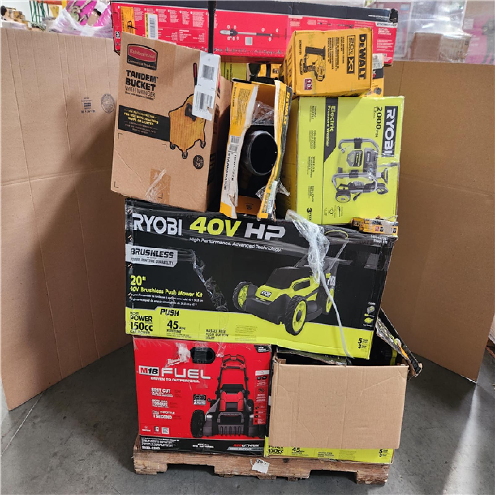 CALIFORNIA AS-IS TOOL PALLET