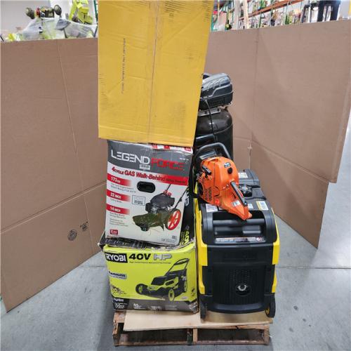 CALIFORNIA AS-IS OUTDOOR POWER EQUIPMENT