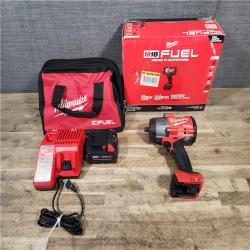 HOUSTON LOCATION - AS-IS Milwaukee FUEL 18V Lithium-Ion Brushless Cordless 1/2 in. Impact Wrench w/Friction Ring Kit