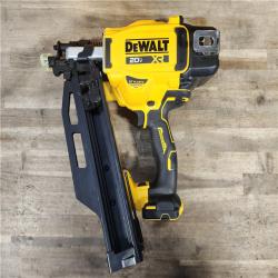 HOUSTON LOCATION - AS-IS DEWALT 20-Volt 21° Cordless Framing Nailer (Tool-Only)