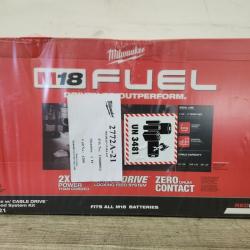 Phoenix NEW Milwaukee M18 FUEL 18-Volt Lithium-Iron Cordless Plumbing Drain Snake Auger Kit with w/ CABLE DRIVE & 5/16 in. x 35 ft. Cable (SEALED)