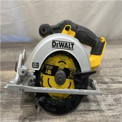 AS-IS DEWALT 20-Volt MAX Lithium-Ion Cordless 6-1/2 in. Circular Saw (Tool-Only)