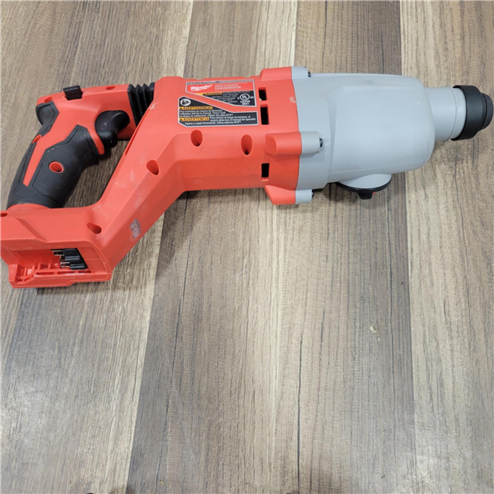 AS-IS Milwaukee M18 18V Lithium-Ion Brushless Cordless 1 in. SDS-Plus D-Handle Rotary Hammer (Tool-Only)