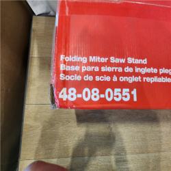 NEW- Milwaukee Folding Miter Saw Stand