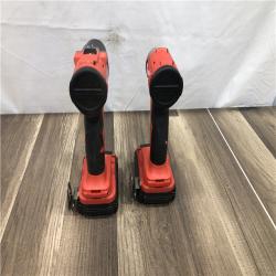 AS-IS Milwaukee M18 18V Lithium-Ion Brushless Cordless Compact Drill/Impact Combo Kit