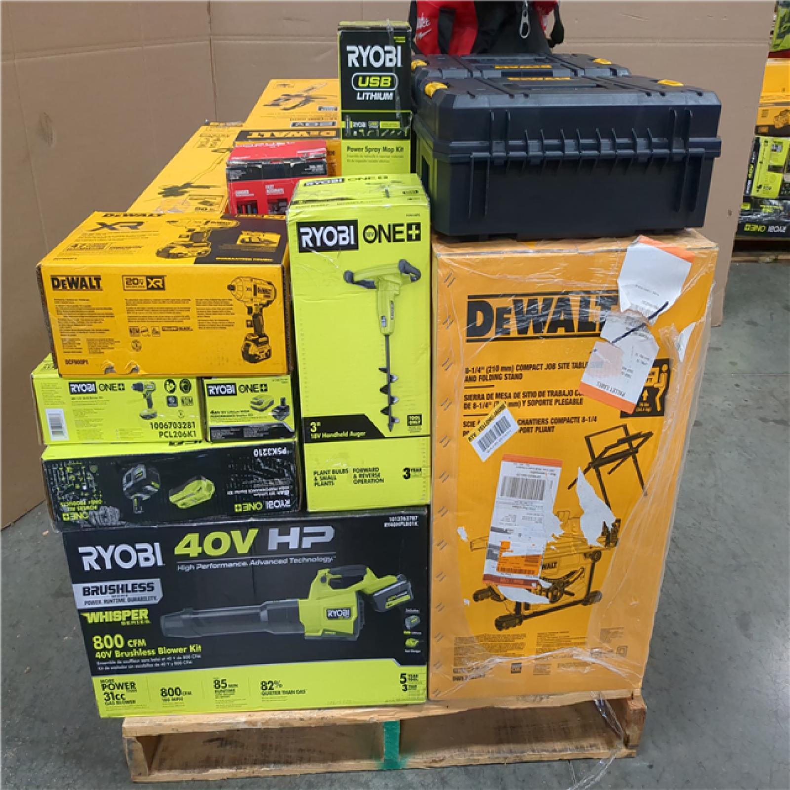 CALIFORNIA AS-IS TOOL PALLET