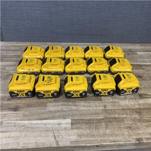 Houston Location AS-IS DeWalt Batteries QTY/15