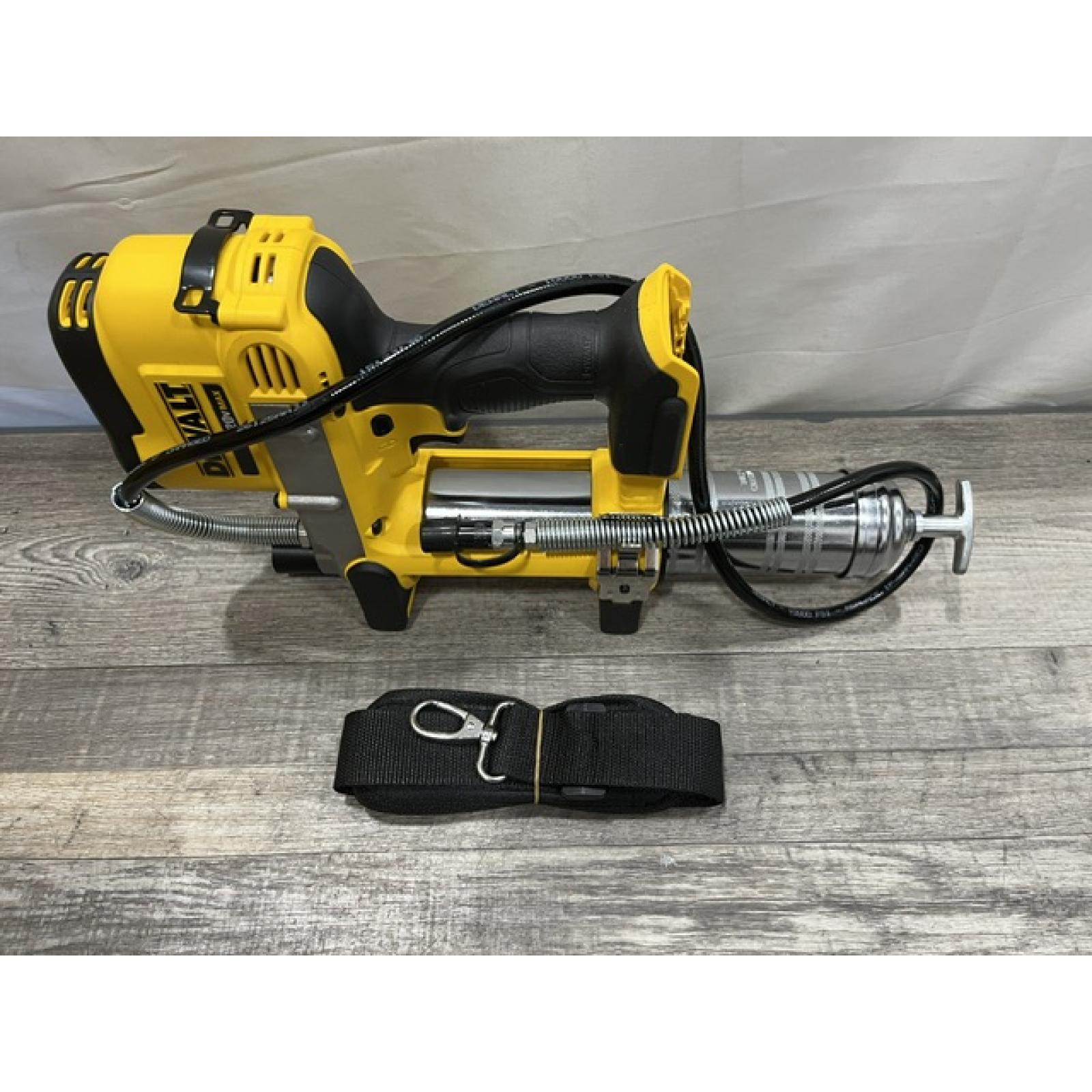 AS-IS DEWALT 20-Volt MAX Cordless Grease Gun (Tool-Only)