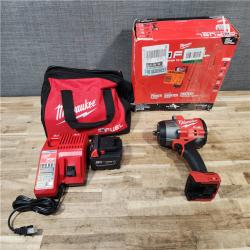 HOUSTON LOCATION - AS-IS (APPEARS LIKE NEW) Milwaukee FUEL 18V Lithium-Ion Brushless Cordless 1/2 in. Impact Wrench w/Friction Ring Kit