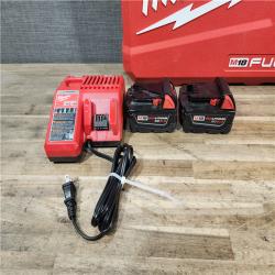 HOUSTON LOCATION - AS-IS Milwaukee FUEL 18V Lithium-Ion Brushless Cordless Hammer Drill and Impact Driver Combo Kit