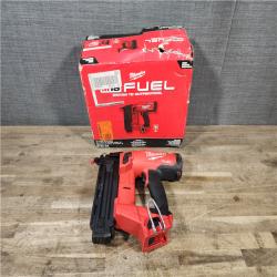 HOUSTON LOCATION - AS-IS Milwaukee M18 FUEL 18-Volt Lithium-Ion Brushless Cordless Gen II 18-Gauge Brad Nailer (Tool-Only)