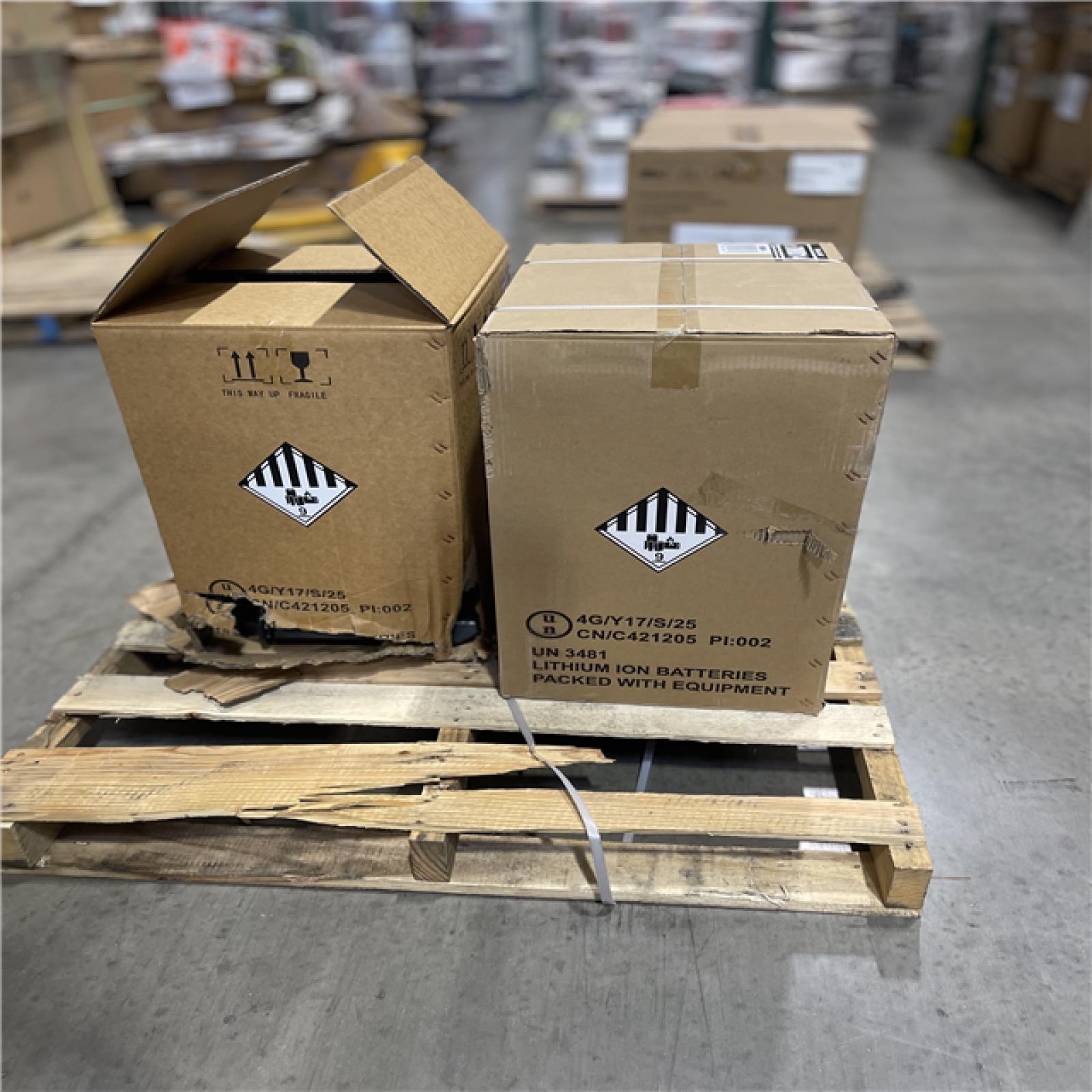 DALLAS LOCATION- AS-IS Tomahawk Power 4 Gal. Battery Powered Backpack Mosquito Fogger Sprayer 36V (2 UNITS)