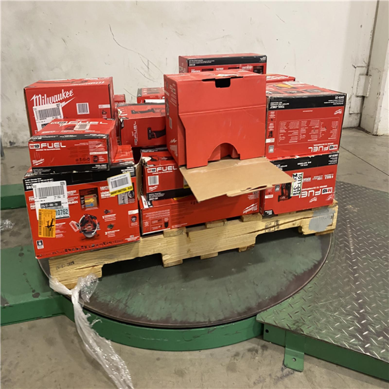 Dallas Location - As-Is MILWAUKEE Tool Pallet