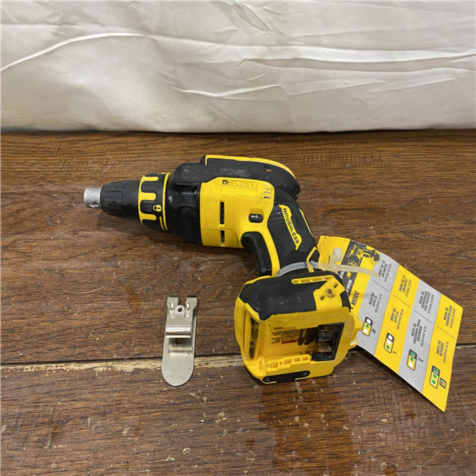 AS-IS DeWalt DCF630B 20V Cordless Brushless Screw Gun (Tool Only)