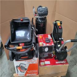 CALIFORNIA AS-IS OUTDOOR POWER EQUIPMENT