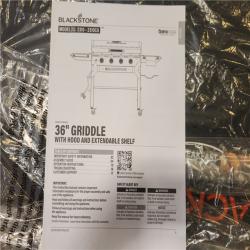 Phoenix NEW Blackstone 4-Burner Liquid Propane Outdoor Griddle with Hood in Black
