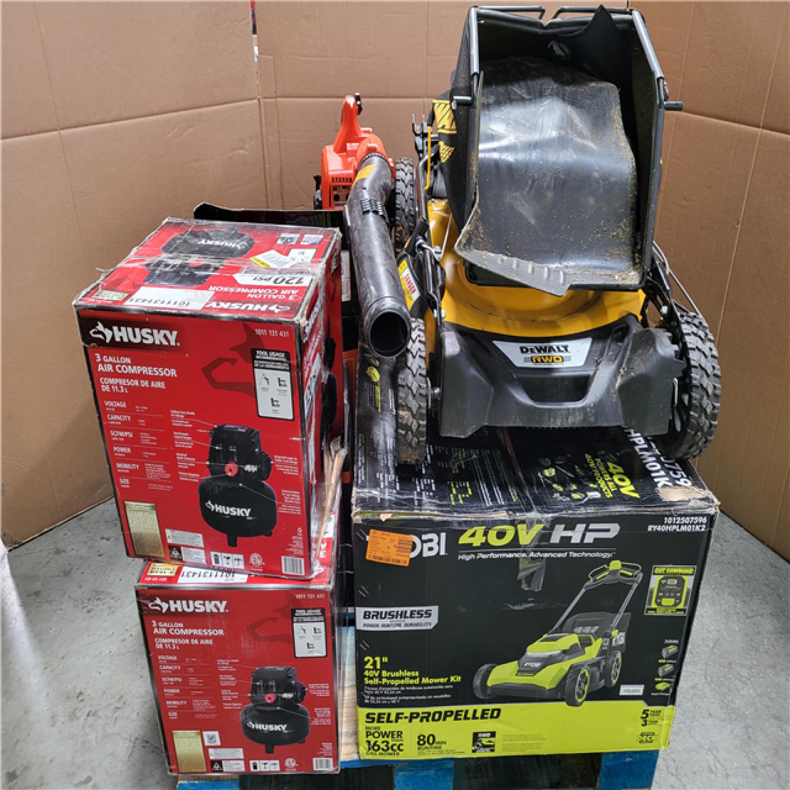 CALIFORNIA AS-IS OUTDOOR POWER EQUIPMENT