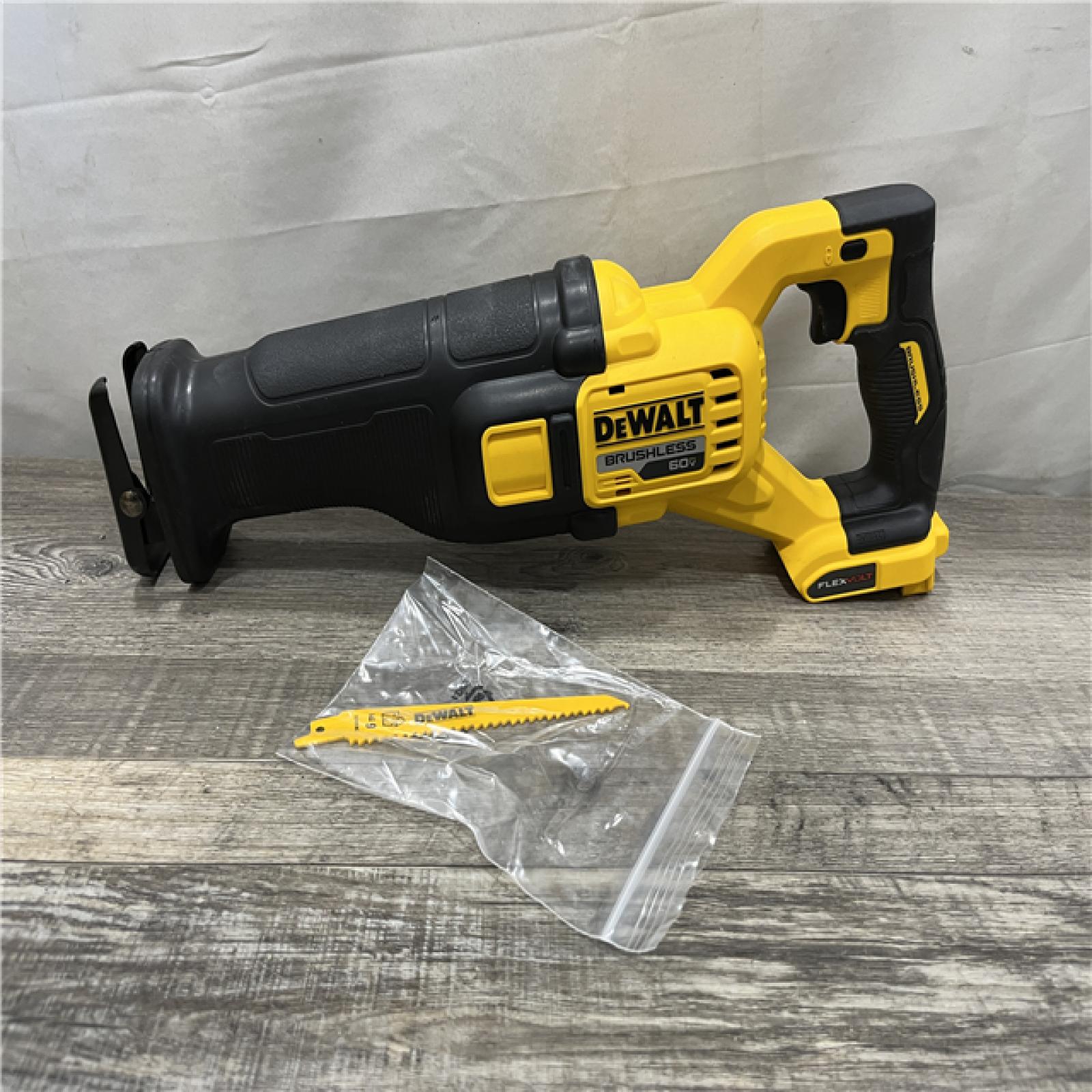 AS-IS DEWALT FLEXVOLT 60V MAX Cordless Brushless Reciprocating Saw (Tool Only)