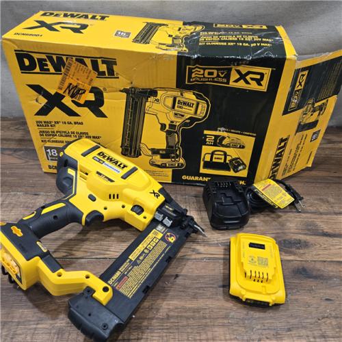 AS-IS DEWALT 20V MAX XR 18 Gauge Brad Nailer Kit