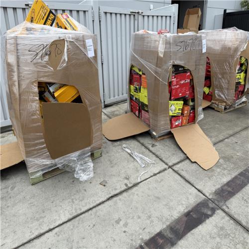 California AS-IS POWER TOOLS Partial Lot (3 Pallets) P-R057678