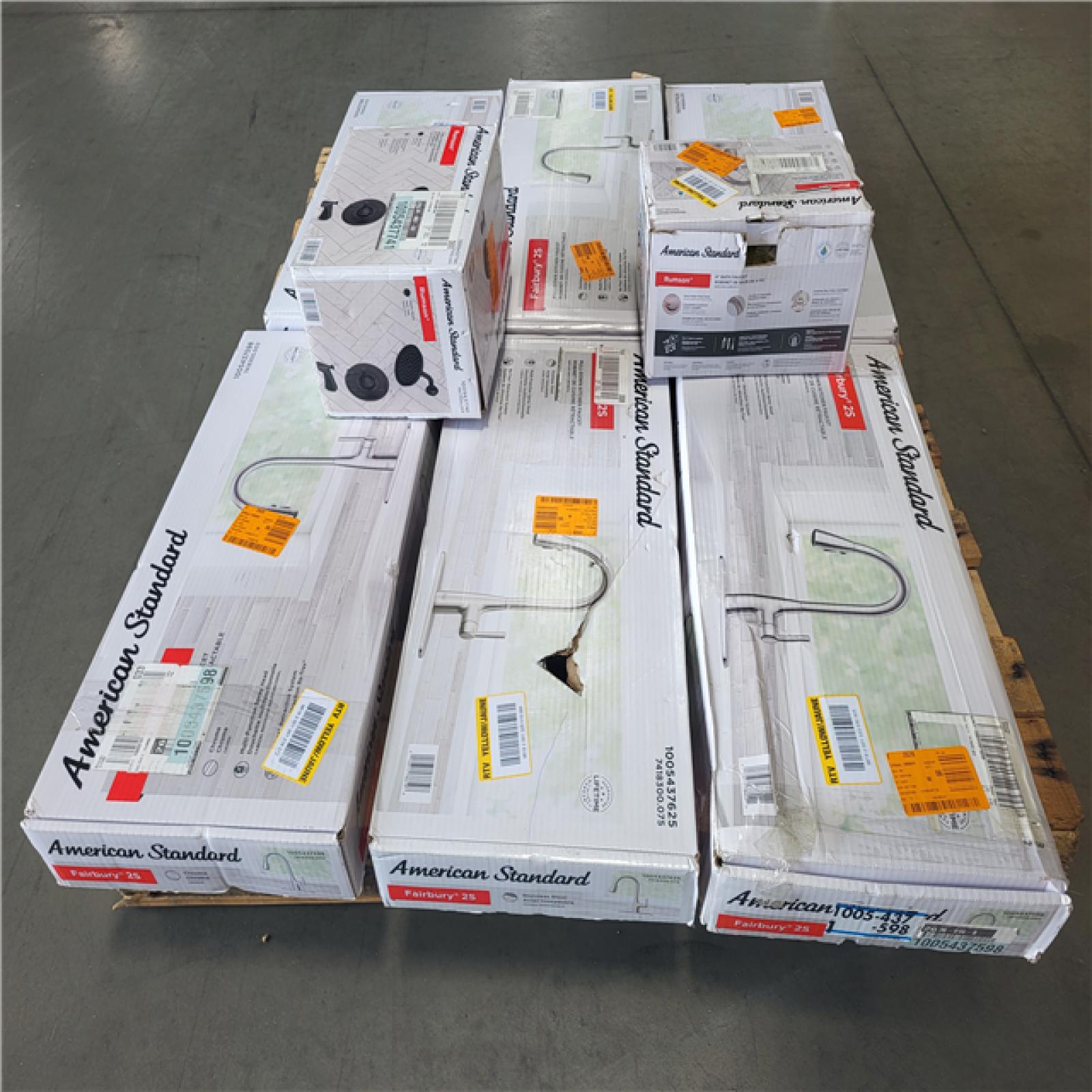 CALIFORNIA AS-IS AMERICAN STANDARD FAUCETS