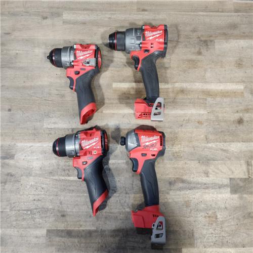 HOUSTON LOCATION - AS-IS MILWAUKEE 4 TOOL COMBO