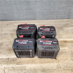HOUSTON LOCATION - AS-IS MILWAUKEE FORGE BATTERY PACK QTY - 4