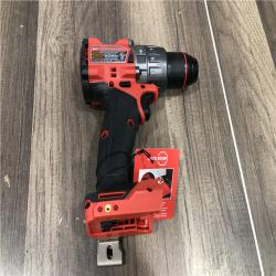 AS-IS Milwaukee  FUEL 18V Lithium-Ion Brushless Cordless 1/2 in. Hammer Drill/Driver (Tool-Only)