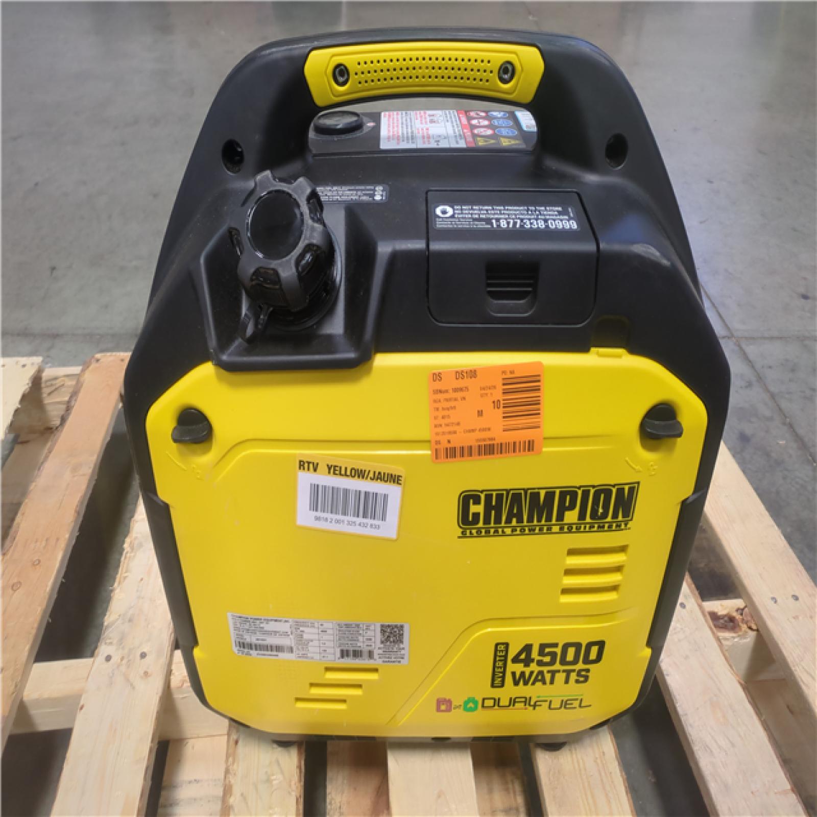 CALIFORNIA AS-IS CHAMPION PORTABLE POWER GENERATOR