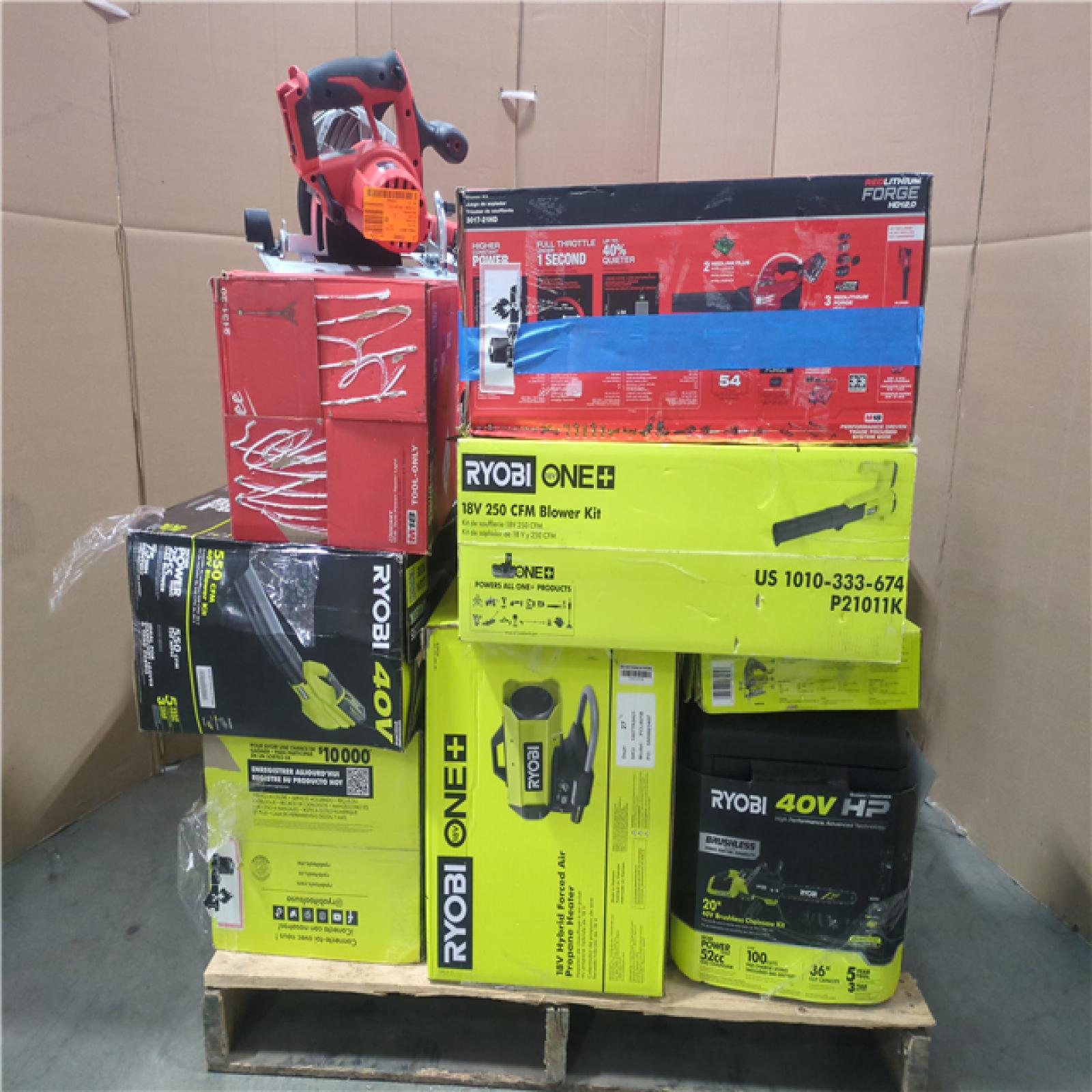 CALIFORNIA AS-IS TOOL PALLET