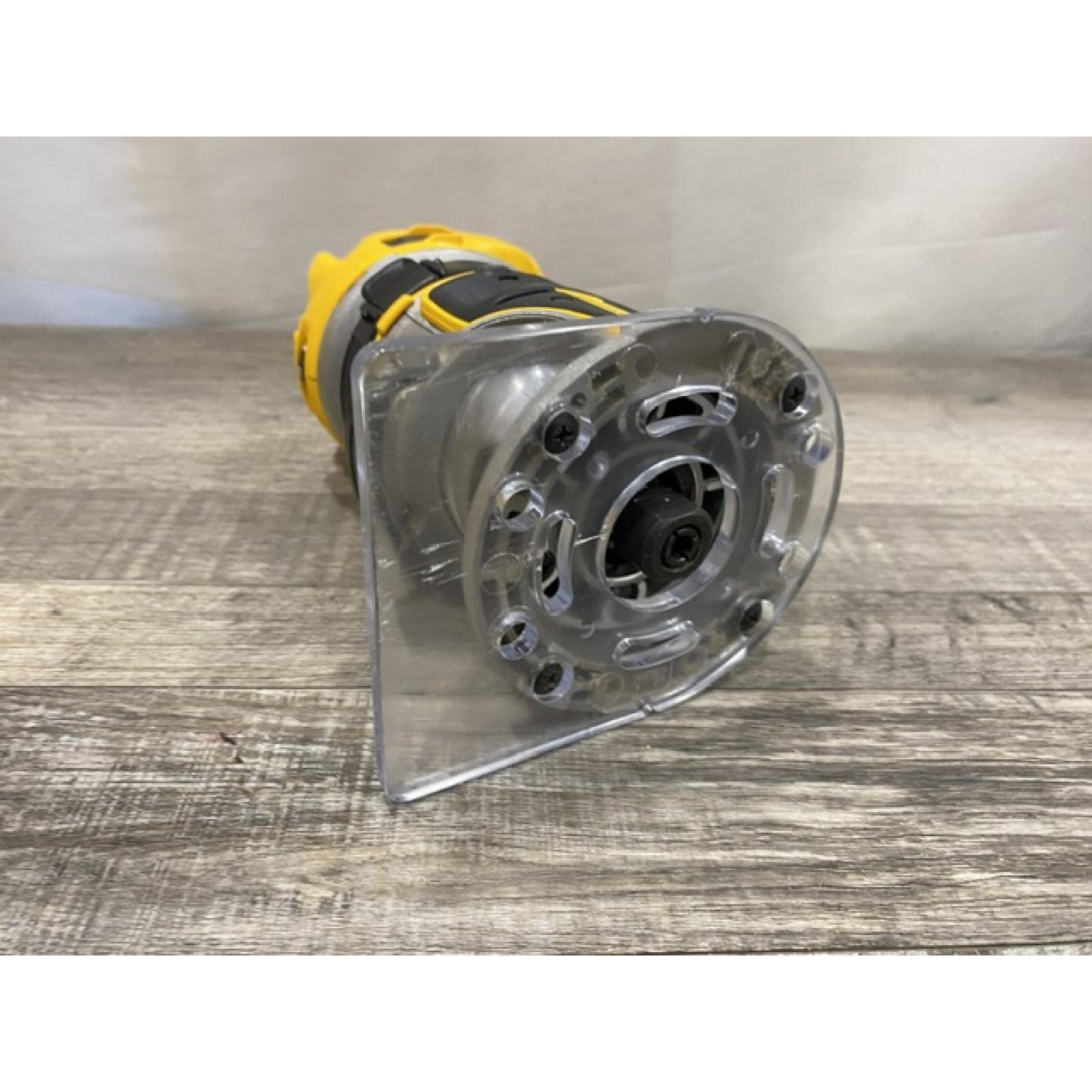 AS-IS DEWALT 20V MAX XR Cordless Brushless Fixed Base Compact Router (Tool Only)