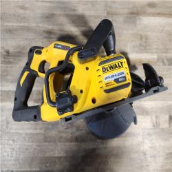 HOUSTON LOCATION - AS-IS DEWALT FLEXVOLT 60V MAX Cordless Brushless 7-1/4 in. Wormdrive Style Circular Saw (Tool Only)