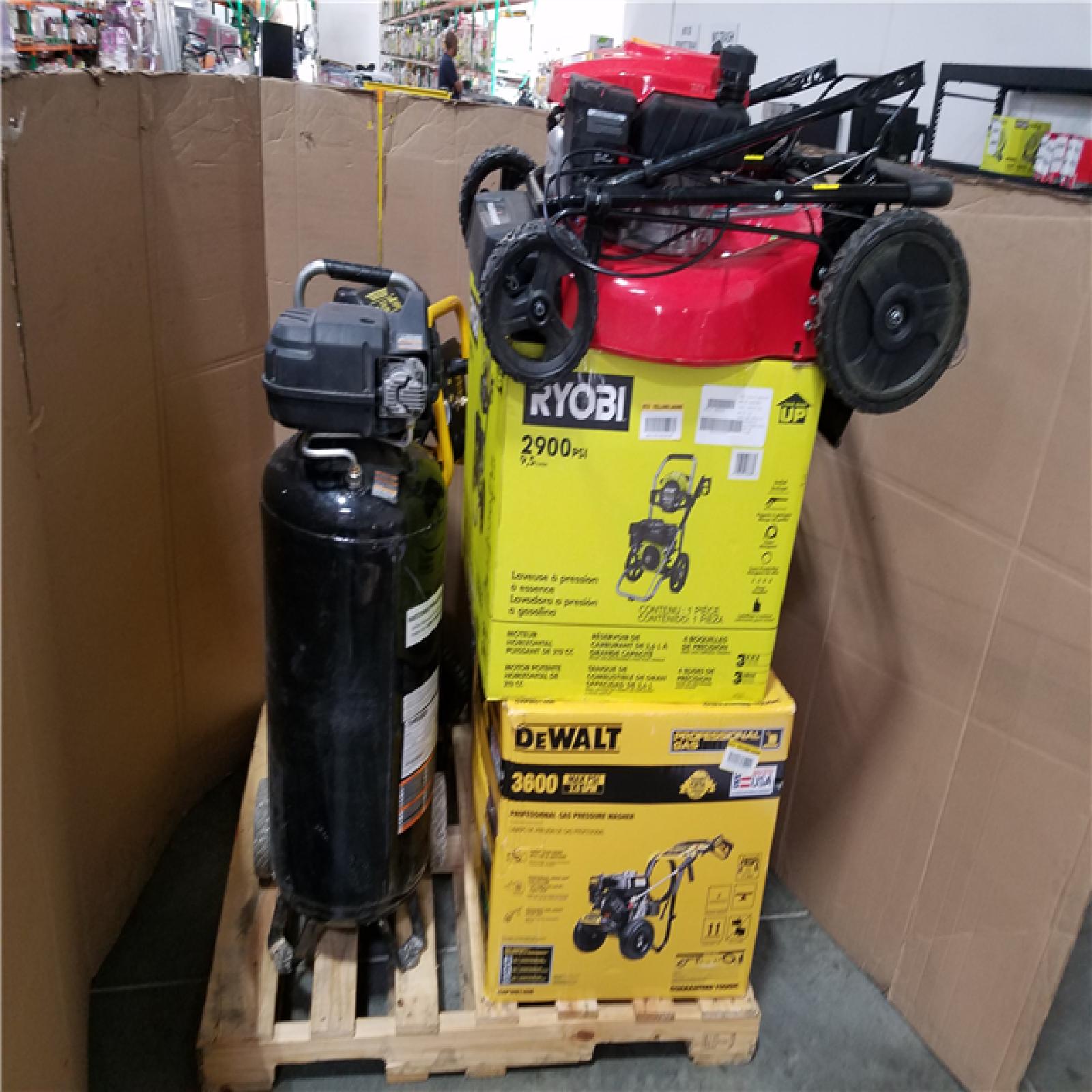 CALIFORNIA AS-IS OUTDOOR POWER EQUIPMENT