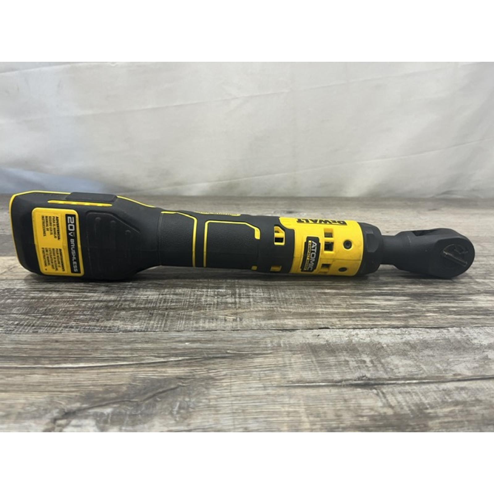 AS-IS DEWALT ATOMIC 20V MAX Cordless 3/8 in. Ratchet (Tool Only)