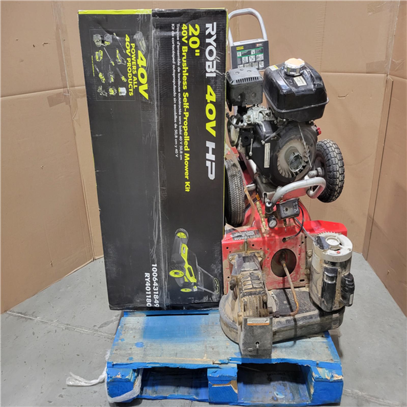 CALIFORNIA AS-IS OUTDOOR POWER EQUIPMENT
