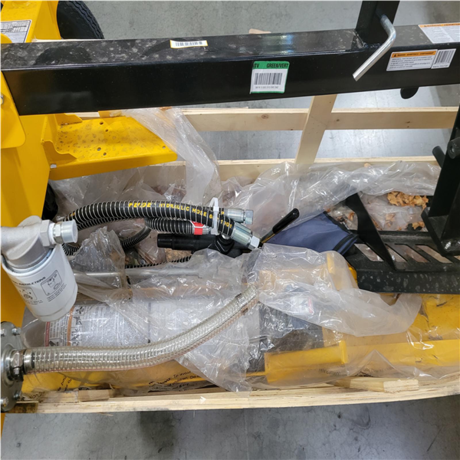 CALIFORNIA AS-IS DEWALT 28 TON LOG SPLITTER