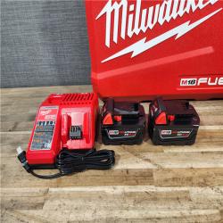 HOUSTON LOCATION - AS-IS (APPEARS LIKE NEW) Milwaukee FUEL 18V Lithium-Ion Brushless Cordless Hammer Drill and Impact Driver Combo Kit