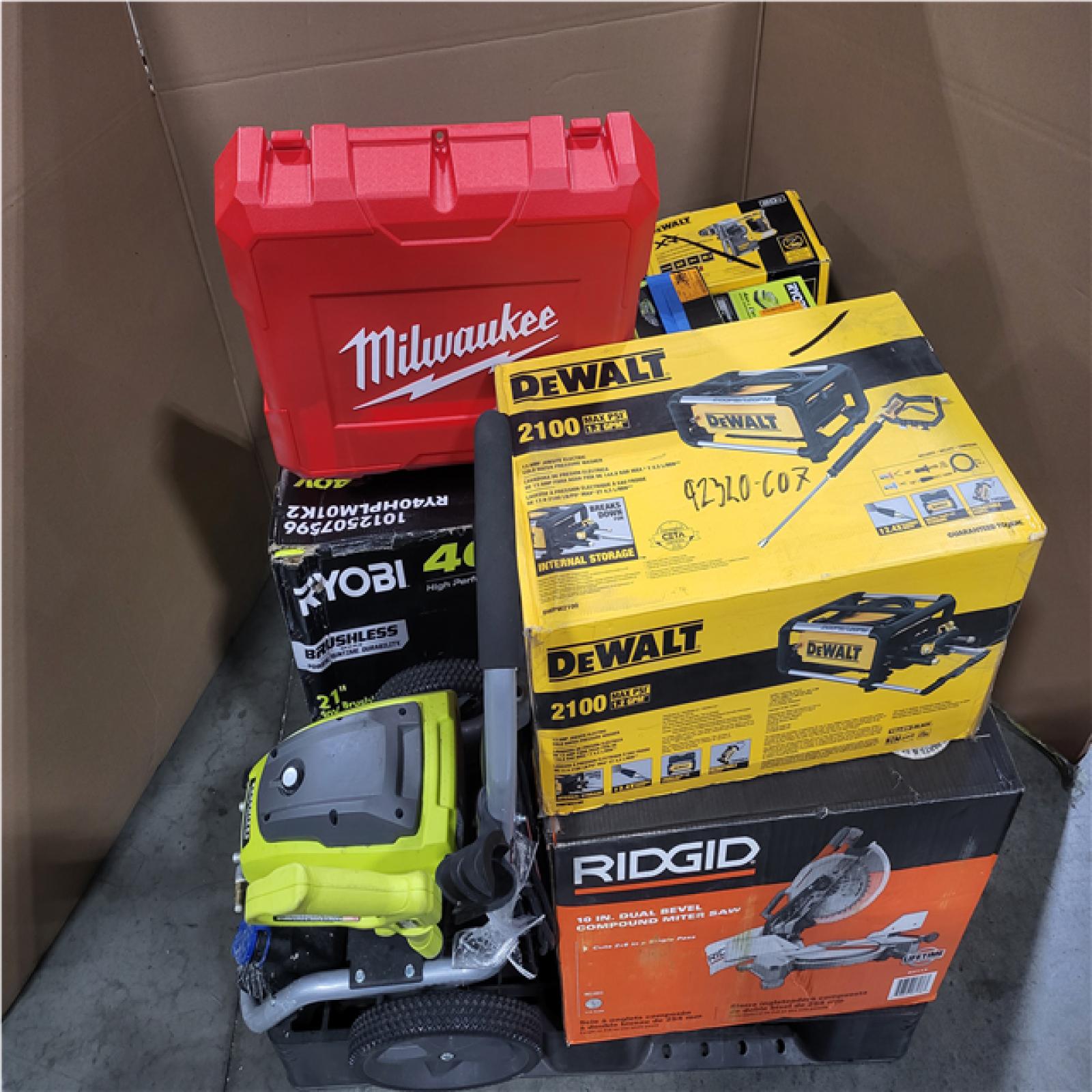 CALIFORNIA AS-IS TOOL PALLET
