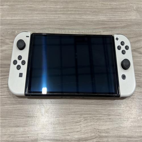 AS-IS Nintendo Switch - OLED Model with White Joy-Con